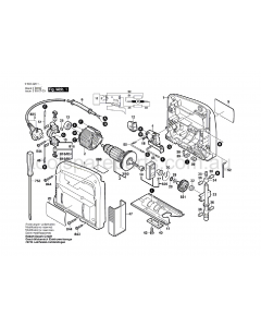 Bosch PST 50 A 0603229137 Spare Parts