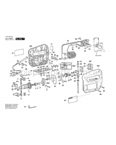 Bosch PST 50 PE 0603238637 Spare Parts