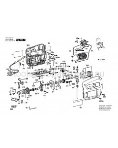 Bosch PST 58 PE 0603335737 Spare Parts