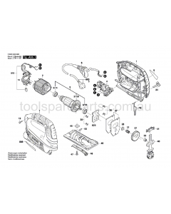 Bosch PST 700 E 3603CA0040 Spare Parts