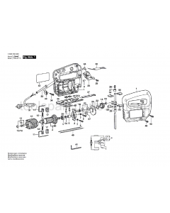 Bosch ST 350-E 0603230837 Spare Parts