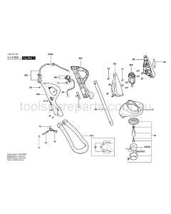 Bosch ART 23 GFS 0600827237 Spare Parts