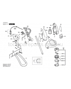 Bosch ART 25 GSA 0600828037 Spare Parts