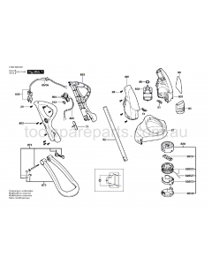 Bosch ART 25 GSA 0600828237 Spare Parts