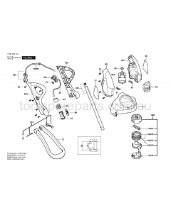 Bosch ART 25 GSAV 0600828137 Spare Parts