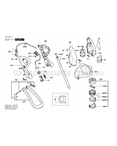 Bosch ART 25 GSAV 0600828437 Spare Parts