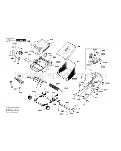 Bosch ECLIPSE 32 3616C00S74 Spare Parts