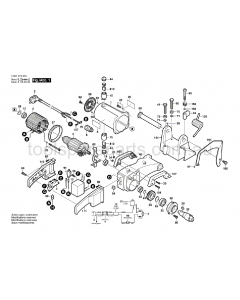 Bosch GCO 14-1 0601B10037 Spare Parts