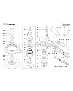 Bosch DEX 150-2.5 0607350200 Spare Parts
