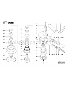 Bosch DEX 80 0607350198 Spare Parts