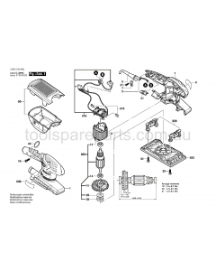 Bosch PSS 2 A 3603C40040 Spare Parts