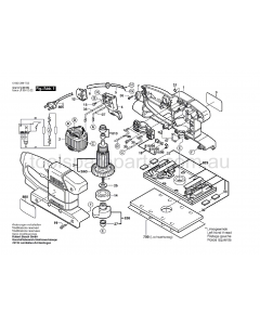 Bosch PSS 23 E 0603289737 Spare Parts