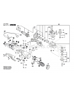 Bosch GPO 12 CE 3601C89040 Spare Parts