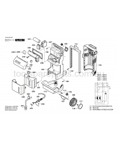 Bosch AHR 1500 AS 0600809037 Spare Parts