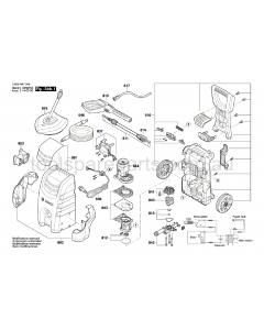 Bosch AQT 37-13 3600HA7240 Spare Parts