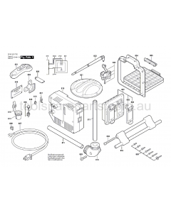 Bosch ---- 2610947781 Spare Parts