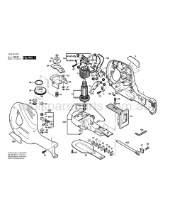 Bosch PFZ 600 0603363037 Spare Parts