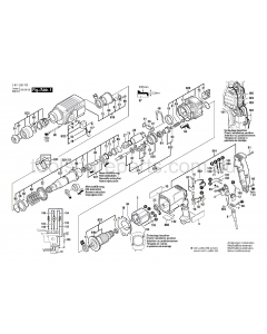 Bosch GBH 2 SR 0611226737 Spare Parts