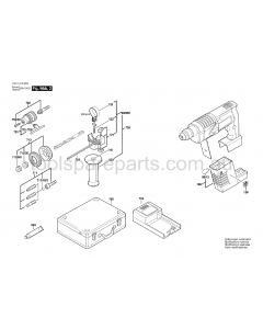 Bosch GBH 24 V 0611213037 Spare Parts
