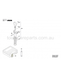 Bosch GBH 4-32 DFR 3611C32145 Spare Parts