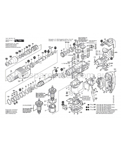 Bosch GBH 7 DE 0611235737 Spare Parts