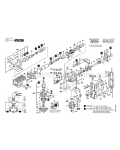 Bosch GBH 7/45 DE 0611214737 Spare Parts