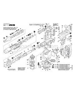 Bosch GBH 7-46 DE 0611263737 Spare Parts