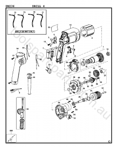 DeWalt DW236 - Type 4 Spare Parts