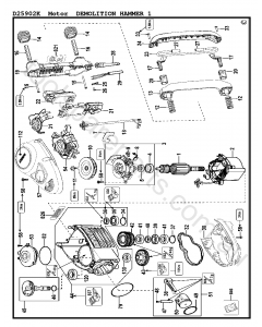 DeWalt D25902K - Type 1 Spare Parts