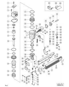 Hitachi STAPLER N5021A Spare Parts
