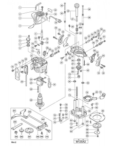 Hitachi ROUTER M12SA2 Spare Parts