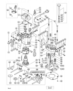 Hitachi ROUTER M12V Spare Parts