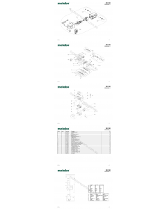 Metabo DH 330 0200033038 11 Spare Parts