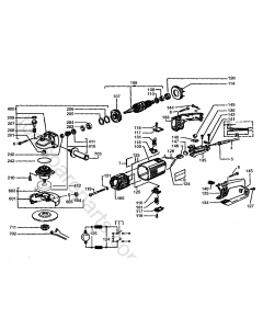 Milwaukee AGV20-180 Spare Parts