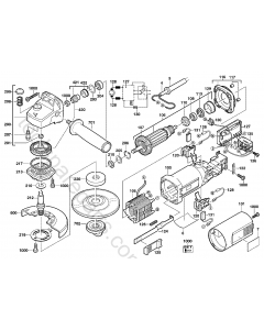 Milwaukee AGV15-125XC Spare Parts