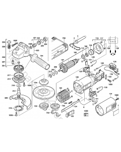 Milwaukee AG12-125X Spare Parts