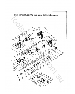 Ryobi EID1150RE Spare Parts