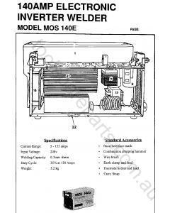 Ryobi MOS140E Spare Parts
