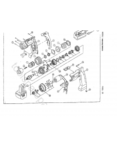 Ryobi PWR966R Spare Parts
