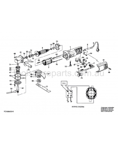 SKIL 9420 F0159420H1 Spare Parts