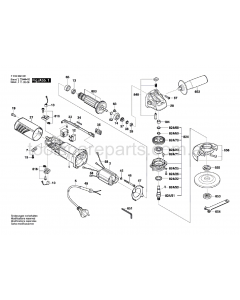 SKIL 9620 F015962031 Spare Parts