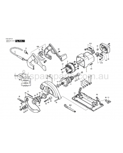 SKIL 5250-41 TYPE 1 F012525041 Spare Parts