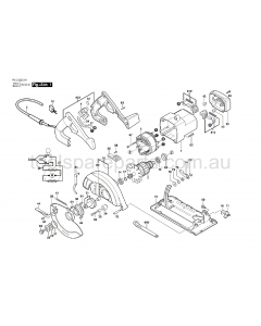 SKIL 5350-41 F012535041 Spare Parts