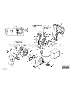SKIL 2001 F0152001H1 Spare Parts