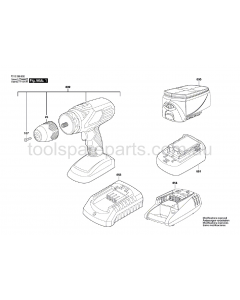 SKIL 2888 F012288832 Spare Parts