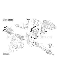 SKIL 6510 F015651031 Spare Parts