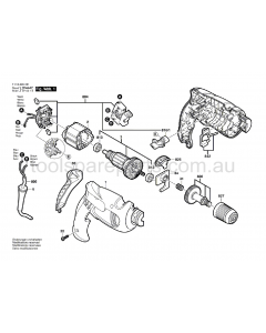 SKIL 6690 F015669004 Spare Parts