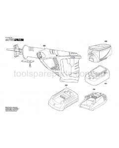 SKIL 9352 F012935232 Spare Parts