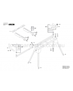 SKIL 3300MS 2610956980 Spare Parts