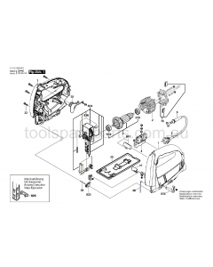 SKIL 4260 F015426003 Spare Parts
